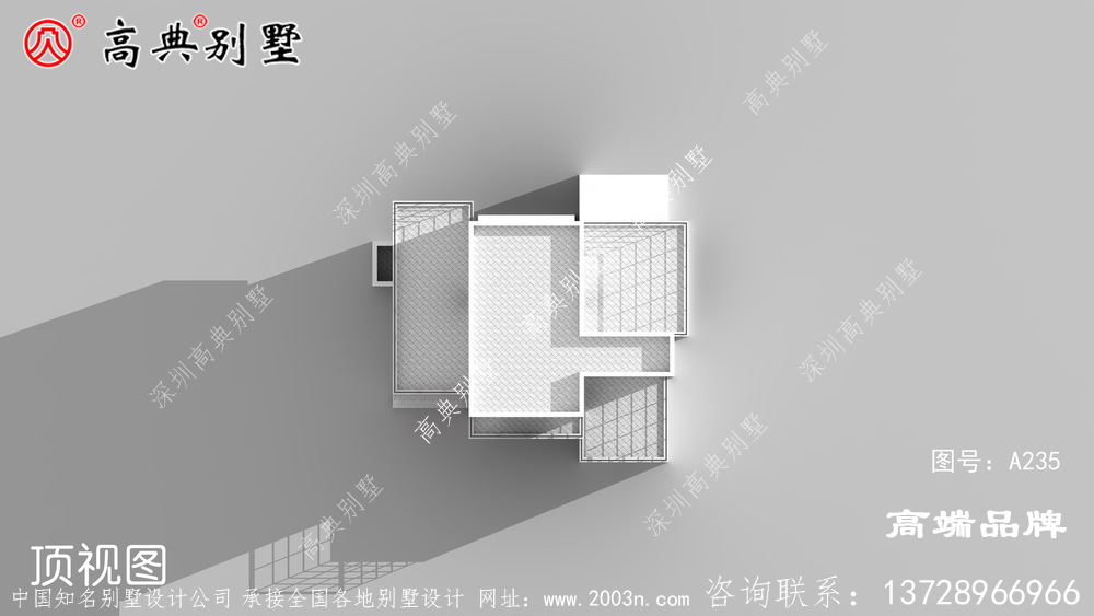 现代三层别墅设计图